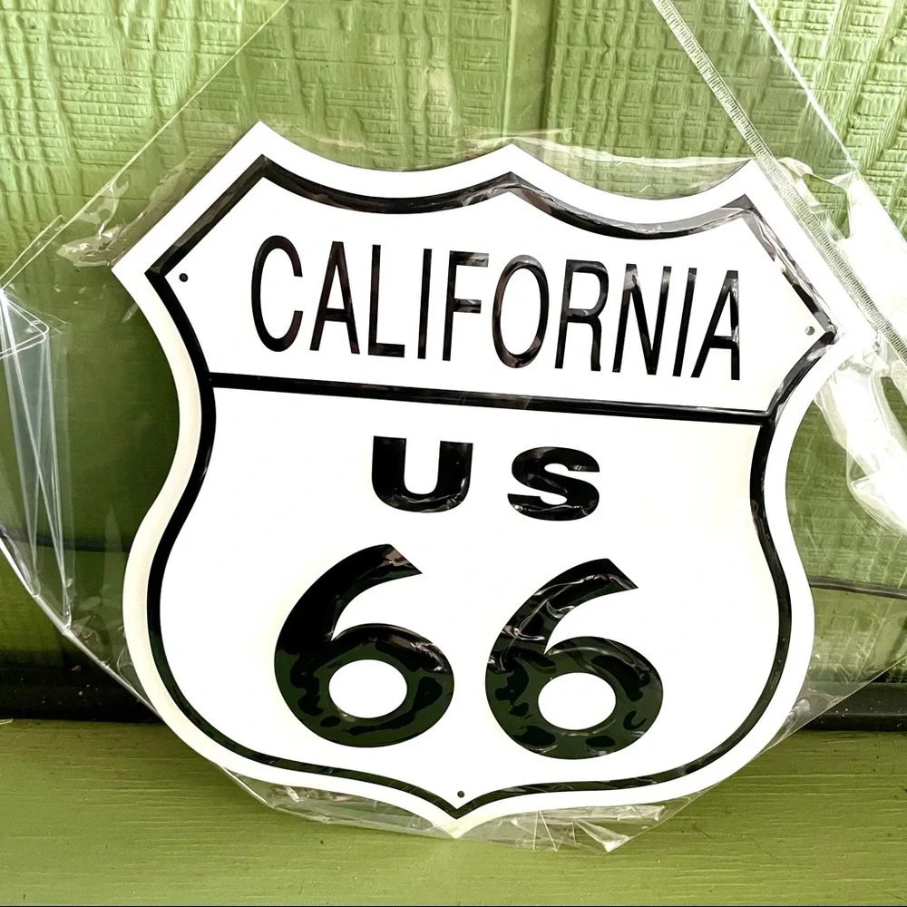 NEW California US Route 66 Metal Sign